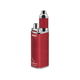 Yocan DeLux Vaporizer in Red, Portable Battery-Powered Concentrate Vape, Front View