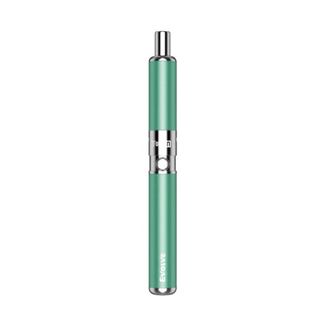 Yocan Evolve-D Dry Herb Vaporizer in Azure Green, Portable 5" Design, Front View