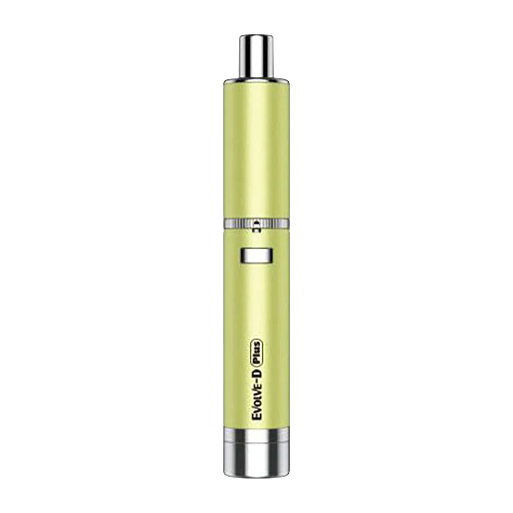 Yocan Evolve-D Plus Dry Herb Pen Vaporizer in Apple Green, 1100mAh battery, portable design