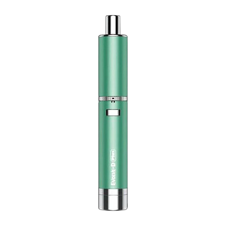 Yocan Evolve-D Plus Dry Herb Pen Vaporizer in Azure Green, front view on white background