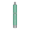 Yocan Evolve-D Plus Dry Herb Pen Vaporizer in Azure Green, front view on white background