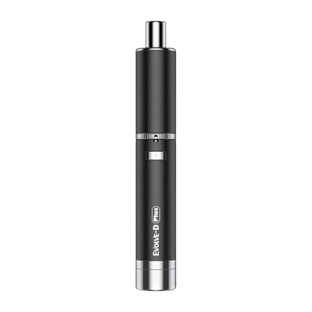 Yocan Evolve-D Plus Black Dry Herb Pen Vaporizer with 1100mAh Battery - Front View