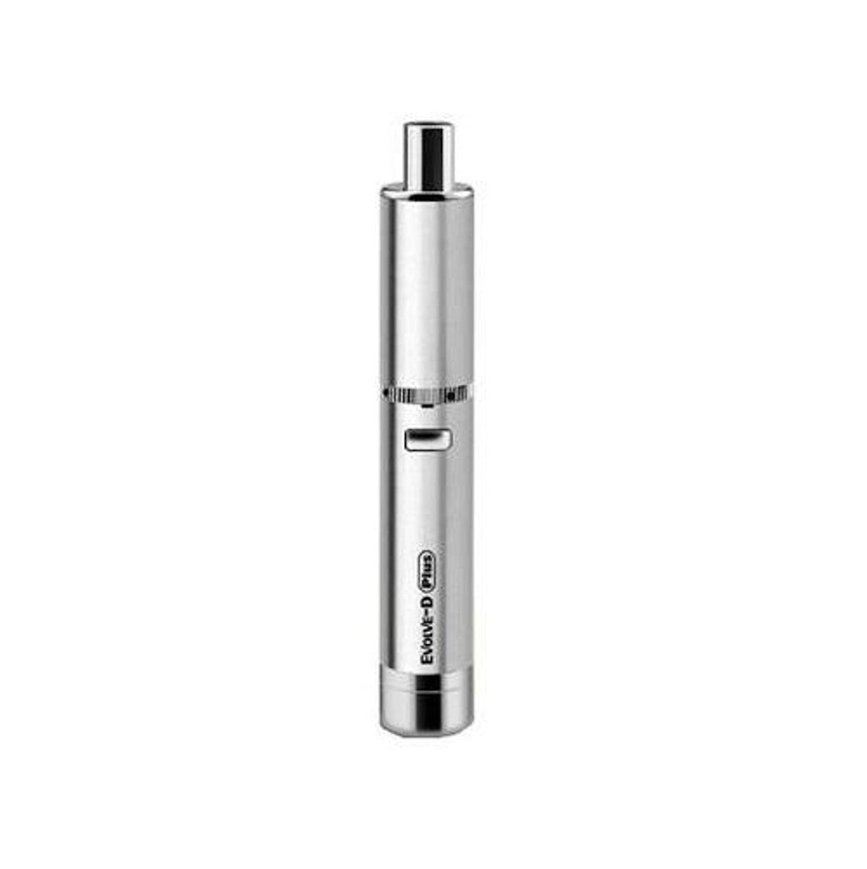 Yocan Evolve-D Plus Portable Dry Herb Vaporizer in Silver, 1100mAh Battery, Front View