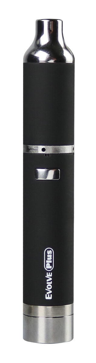 Yocan Evolve Plus Vaporizer in Black - Compact Dab/Wax Pen with Quartz Coil, 1100mAh Battery