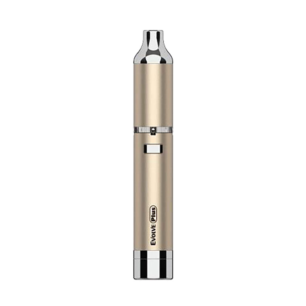 Yocan Evolve Plus Vaporizer in Champagne - Compact Dab/Wax Pen with Quartz Coils and 1100mAh Battery