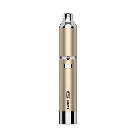 Yocan Evolve Plus Vaporizer in Champagne - Compact Dab/Wax Pen with Quartz Coils and 1100mAh Battery