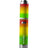 Yocan Evolve Plus Vaporizer in Rasta colors, portable wax pen with quartz coil, front view on white background