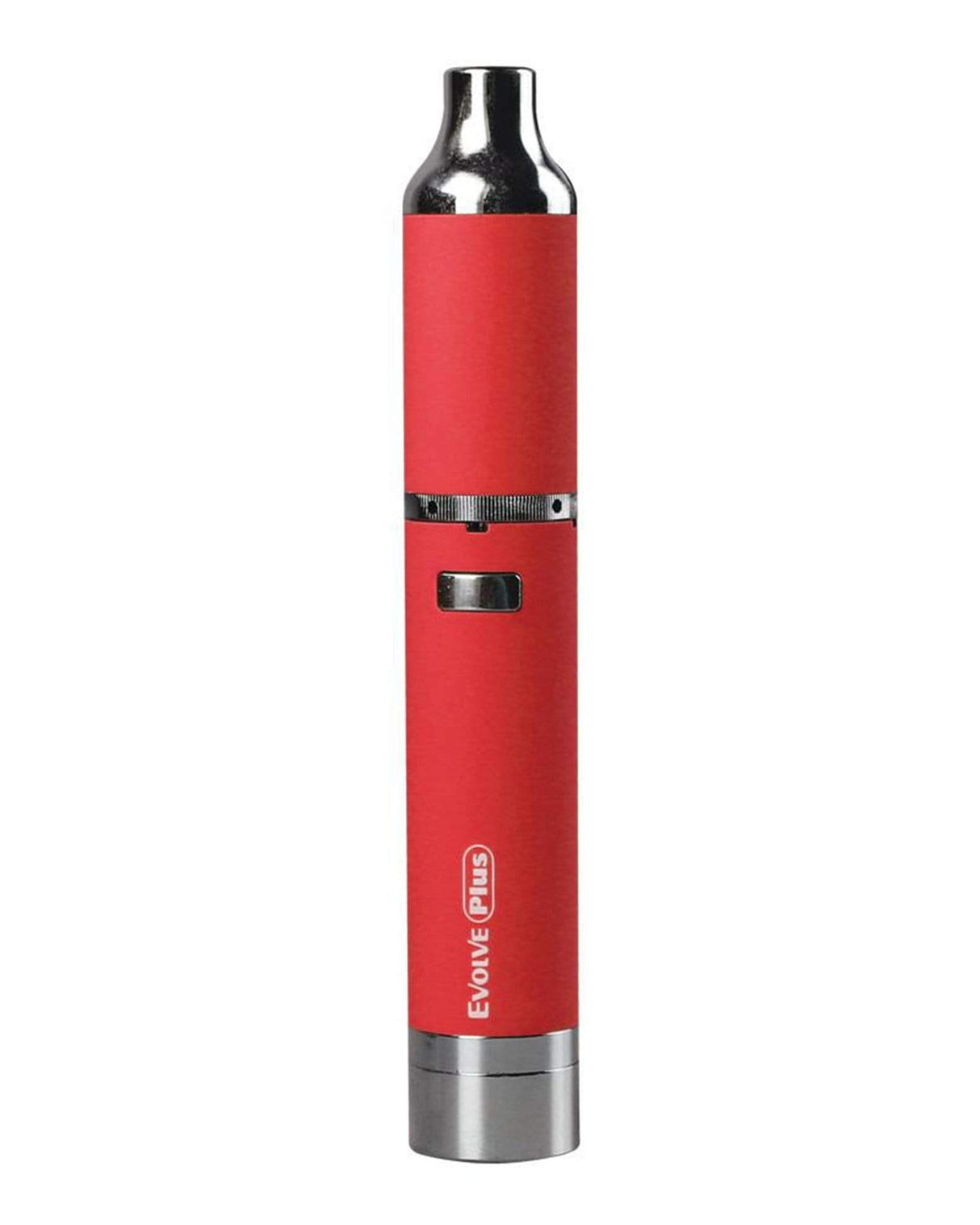 Yocan Evolve Plus Vaporizer in Red - Portable Dab/Wax Pen with 1100mAh Battery, front view
