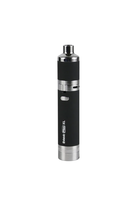 Yocan Evolve Plus XL Vaporizer in Black, Portable Quartz Dab Pen, Front View