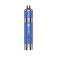 Yocan Evolve Plus XL Vaporizer in Blue, front view, portable quartz dab pen with magnetic cap