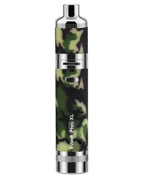 Yocan Evolve Plus XL Vaporizer in Camouflage, Portable Dab/Wax Pen with Quad Coil, Front View