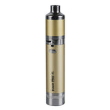 Yocan Evolve Plus XL Vaporizer in Gold, compact design with quartz coil technology, front view