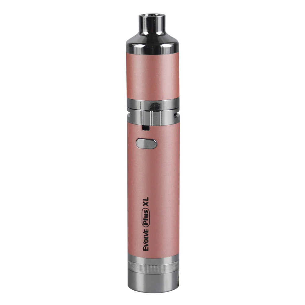 Yocan Evolve Plus XL Vaporizer in Rose - Front View with Quartz Coil Technology