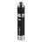 Yocan Evolve Plus XL Vaporizer in Black, front view, 4.5" portable dab/wax pen with quartz coil