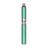 Yocan Evolve Vaporizer in Azure Green, 650mAh battery, portable wax pen, front view on white background