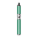 Yocan Evolve Vaporizer in Azure Green, 650mAh battery, portable wax pen, front view on white background