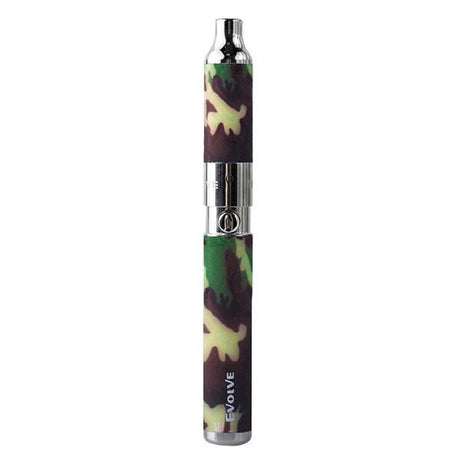 Yocan Evolve Vaporizer in Camouflage, 650mAh Battery, Portable Dab/Wax Pen, Front View