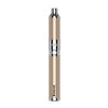 Yocan Evolve Vaporizer in Champagne Gold, sleek portable design for concentrates, front view on white background