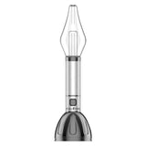 Yocan Falcon 6 in 1 Vape in Silver, Front View, Portable Design for Dry Herb & Concentrates