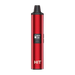 Yocan Hit Dry Herb Vaporizer in Red, Front View, Portable Ceramic Battery-Powered, 4.5" Tall