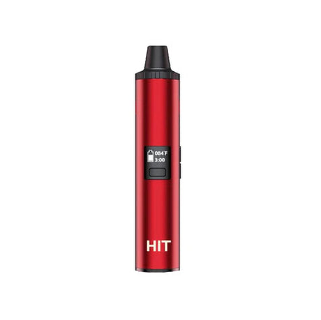 Yocan HIT Vaporizer in Red - Front View - Portable Battery-Powered Dab Pen for Concentrates