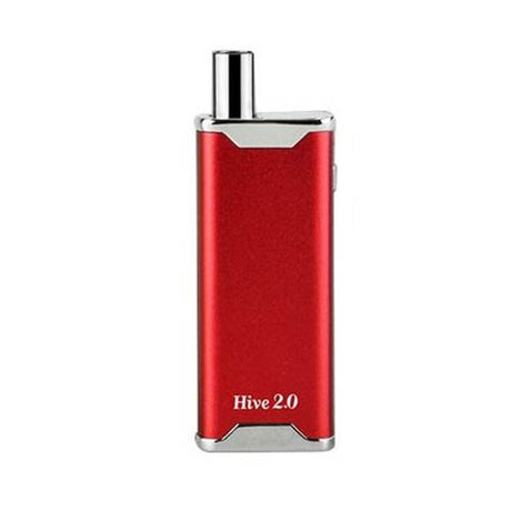 Yocan Hive 2.0 Vaporizer in Red, Compact Battery-Powered Device for Concentrates, Front View