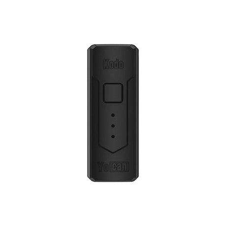 Yocan Kodo 510 Box Mod in Black, 400mAh Battery, Compact Design, Front View on White Background