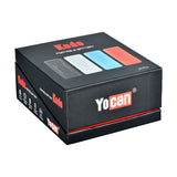 Yocan Kodo 510 Box Mod Display Box featuring assorted colors, compact design, and 400mAh battery capacity