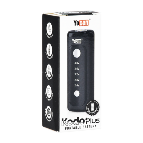 Yocan Kodo Plus Variable Voltage 510 Cart Vape Battery | 900mAh | 12ct Display
