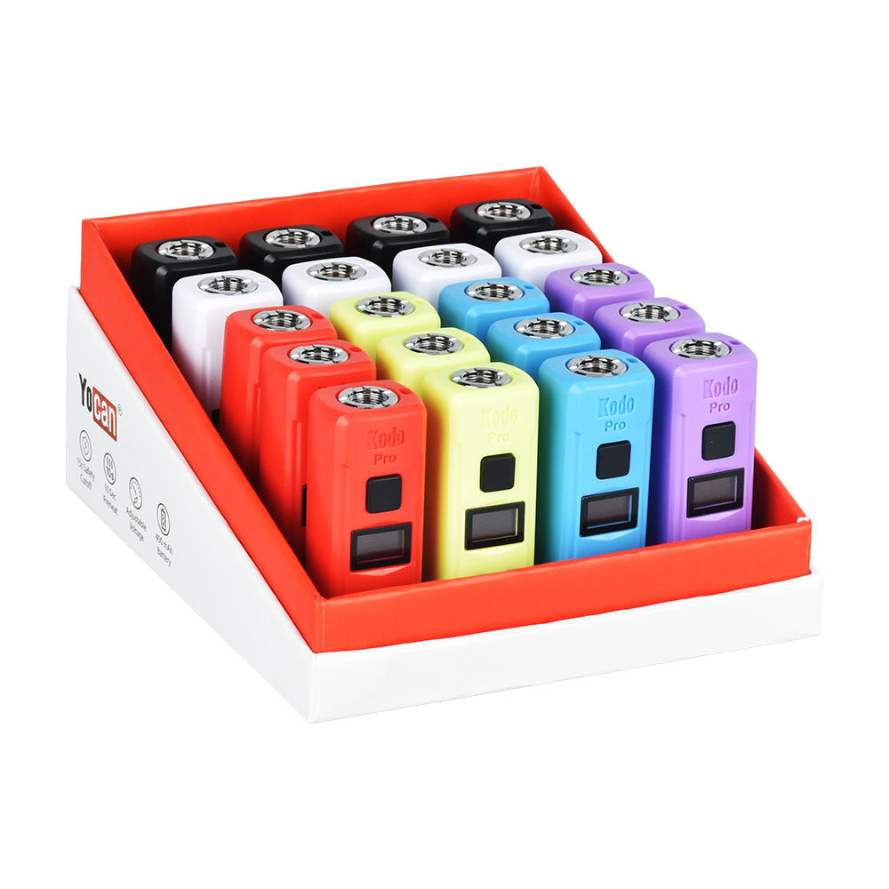 Yocan Kodo Pro 510 Box Mod | 400mAh | 10s Preheat DankGeek Yocan Kodo Pro 510 Box Mod | 400mAh | 10s Preheat DankGeek