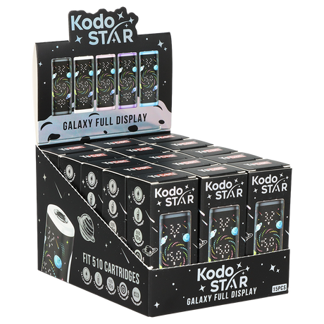 Yocan Kodo Star 510 Box Mod | 400mAh | Assorted Colors | 15ct Display