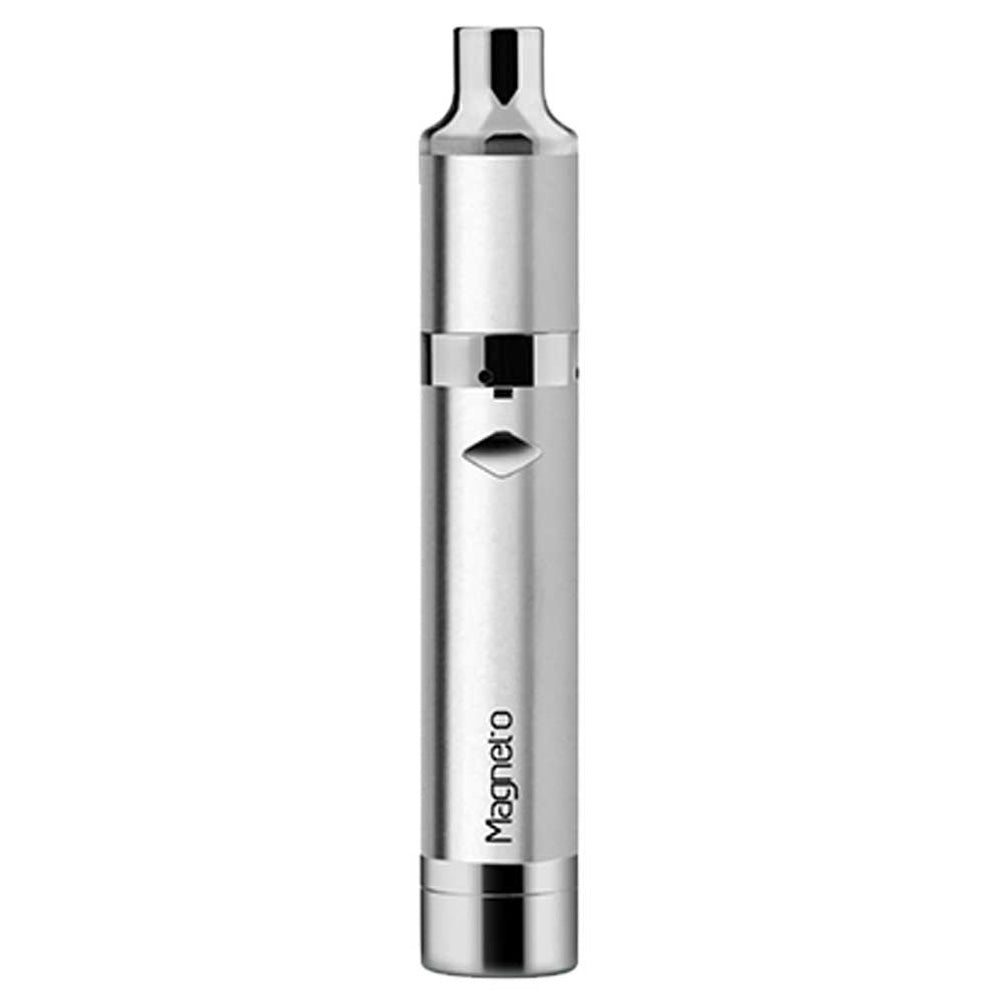 Yocan Magneto Concentrate Vaporizer in Silver, 1100mAh Battery, Portable Dab/Wax Pen, Front View