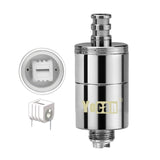 Yocan Magneto Replacement Coil 5-Pack, silver ceramic, compact design for vaporizers