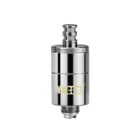 Yocan Magneto Replacement Coil 5-Pack, Silver Ceramic Coil for Vaporizers, Front View
