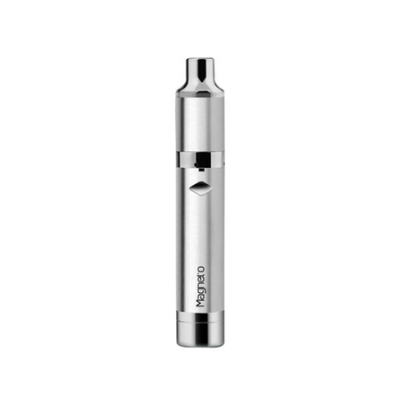 Yocan Magneto Vaporizer Kit in Silver, Portable Dab/Wax Pen with 1100mAh Battery, Front View