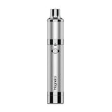Yocan Magneto V2 Vaporizer in Silver - Front View with 1100mAh Battery for Dab/Wax