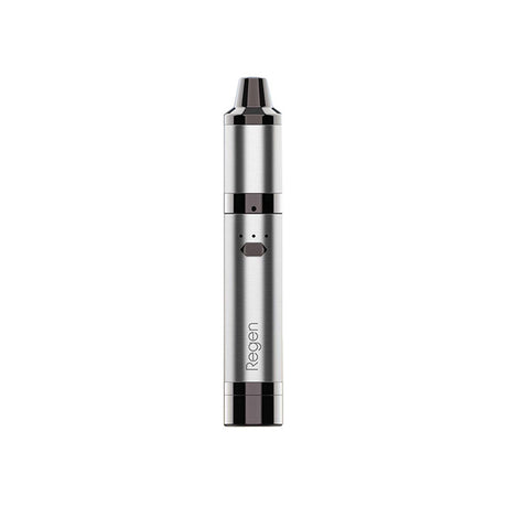 Yocan Regen green wax pen with variable voltage, quartz coil, and 1100mAh battery - front view