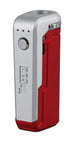 Yocan UNI Box Mod in Red and Silver - Compact Portable Vape Battery with Side View