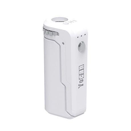 Yocan UNI Portable Box Mod in White - Compact Battery for Vaporizers, Side View