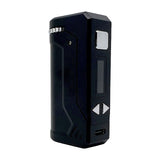 Yocan Uni Pro Plus 900mAh Battery Mod in Black, front view, portable vape accessory