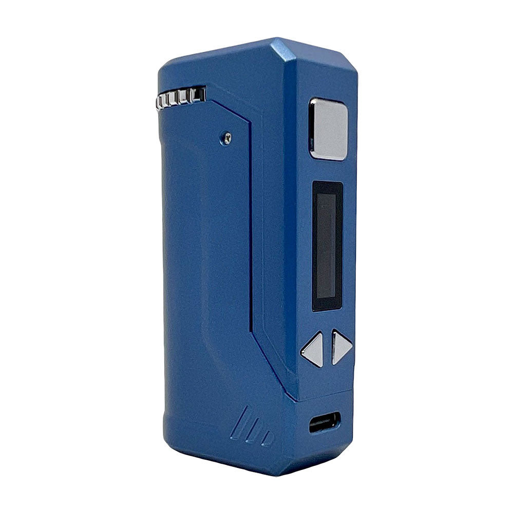 Yocan Uni Pro Plus Battery Mod in Blue, 900mAh, Compact Design, Side View