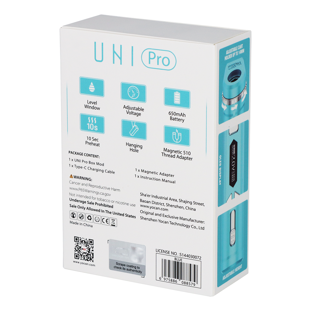 Yocan UNI Pro Universal Box Mod | 650mAh