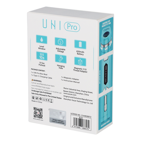 Yocan UNI Pro Universal Box Mod | 650mAh