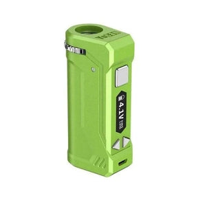 Yocan UNI PRO Box Mod in Green, 650mAh Battery, Portable Design for Vaporizers - Front View