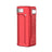 Yocan UNI-S Universal Box Mod in Red, Portable Metal Vaporizer with Battery Indicator, Side View