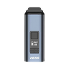 Yocan Vane Dry Herb Vaporizer in Blue, Front View, Portable Design with Digital Display