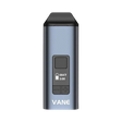 Yocan Vane Dry Herb Vaporizer in Blue, Front View, Portable Design with Digital Display