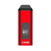 Yocan Vane Dry Herb Vaporizer in Red, Portable Design with Digital Display - Front View