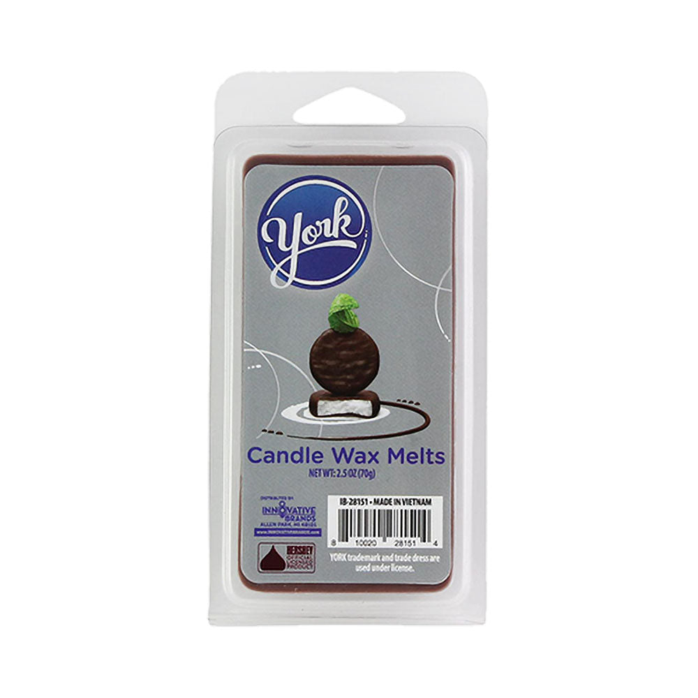 York Peppermint Patty Scented Soy Wax Melt 2.5oz in Packaging Front View