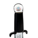 MJ Arsenal Excalibur Dab Tool with Opal Detail - Close-up Front View